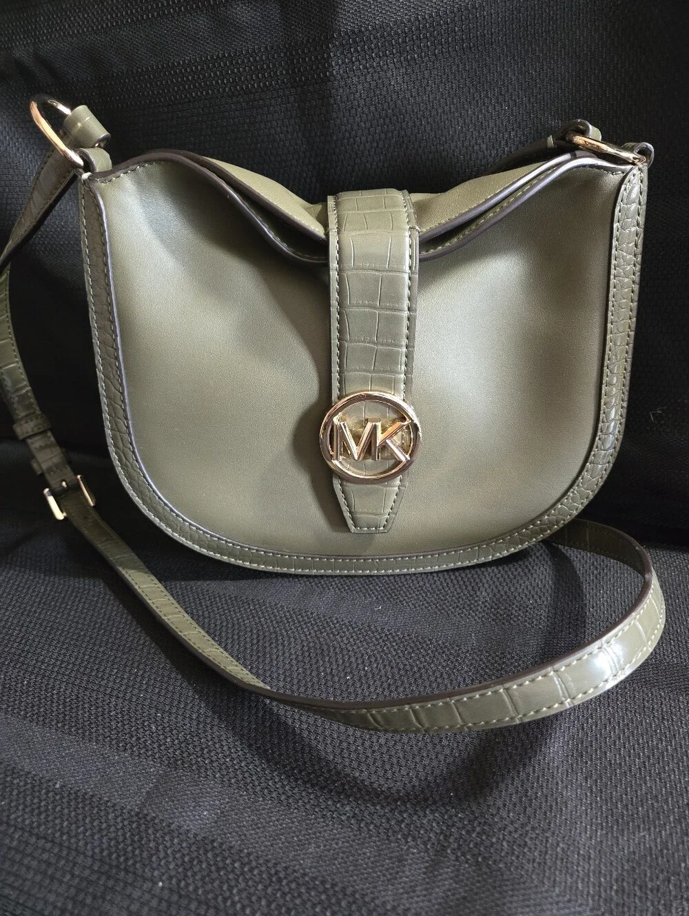 Michael Kors Gabby Olive Green Crossbody NWT